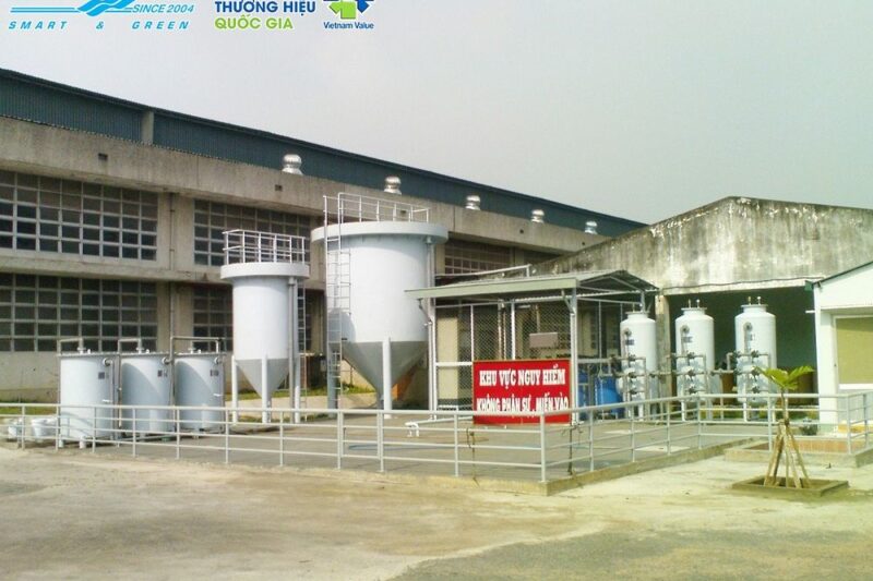 Trạm xử lý nước thải Nhà máy sản xuất thuốc lá