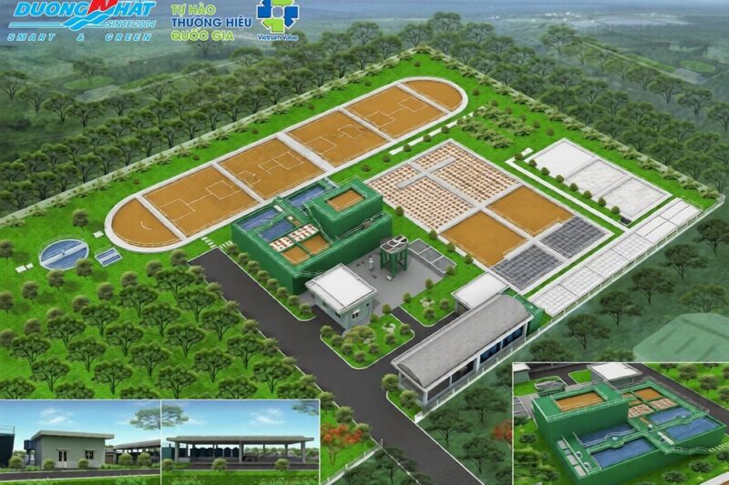 Trạm xử lý nước thải Nhà máy chế biến cao su Tân Thành