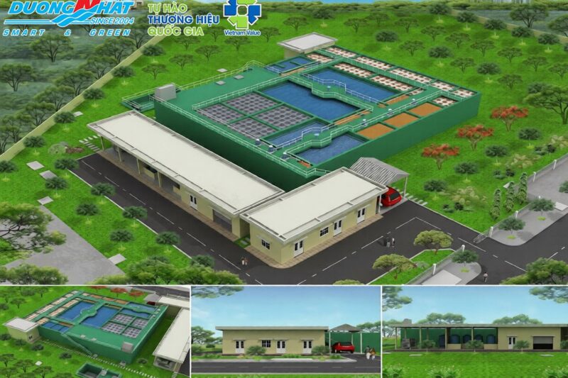 Nhà máy xử lý nước thải tập trung Khu công nghiệp Chà Là