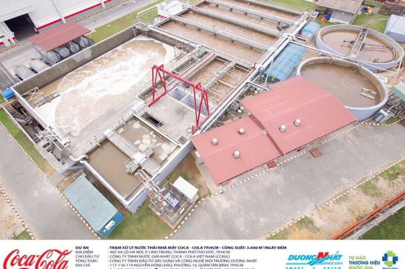 Trạm xử lý nước thải Nhà máy Coca-Cola Hồ Chí Minh
