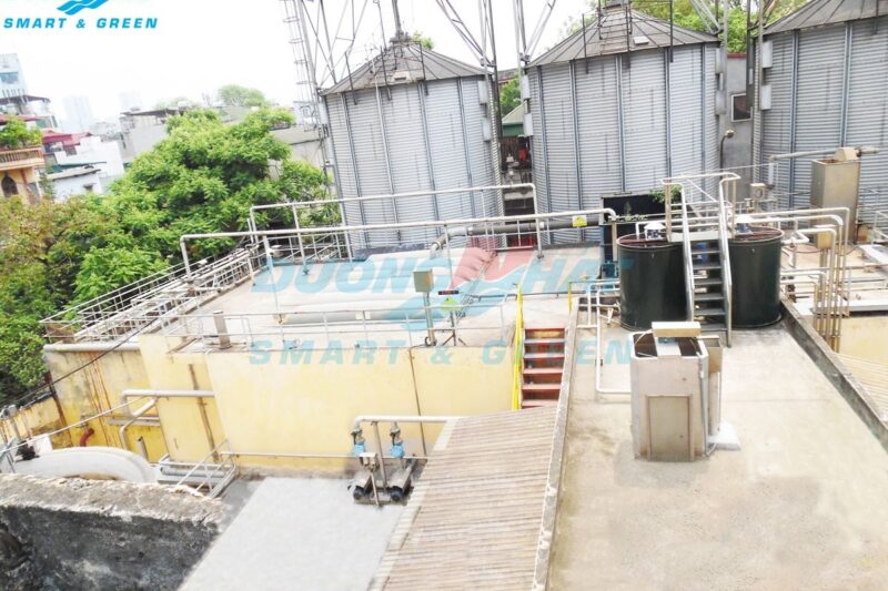 Trạm xử lý nhà máy bia đông nam á