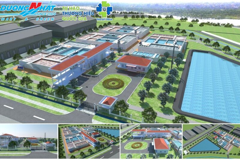 Trạm xử lý nước thải tập trung Khu công nghiệp Công nghệ cao Long Thành