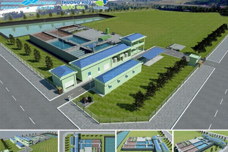 Trạm xử lý nước thải tập trung Khu công nghiệp Đông Nam Á