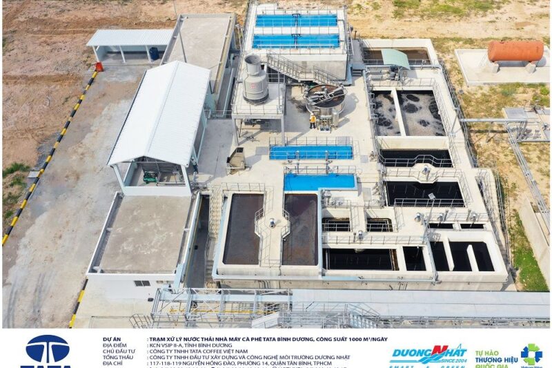 Trạm xử lý nước thải cà phê tata gd1