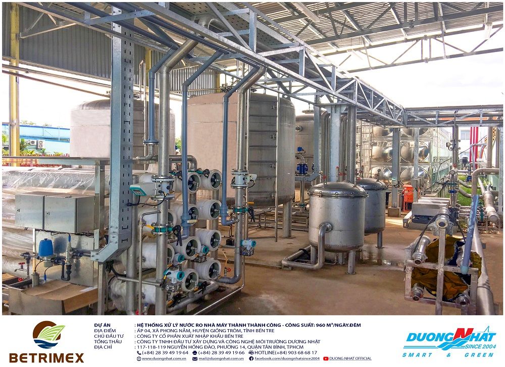 nuoc-cap-Thanh Thanh-Cong Hệ thống xử lý nước siêu tinh khiết Nhà máy Betrimex Thành Thành Công