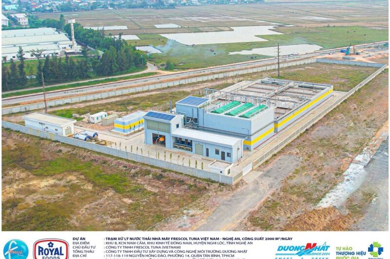 nhà máy xử lý nước thải royal foods