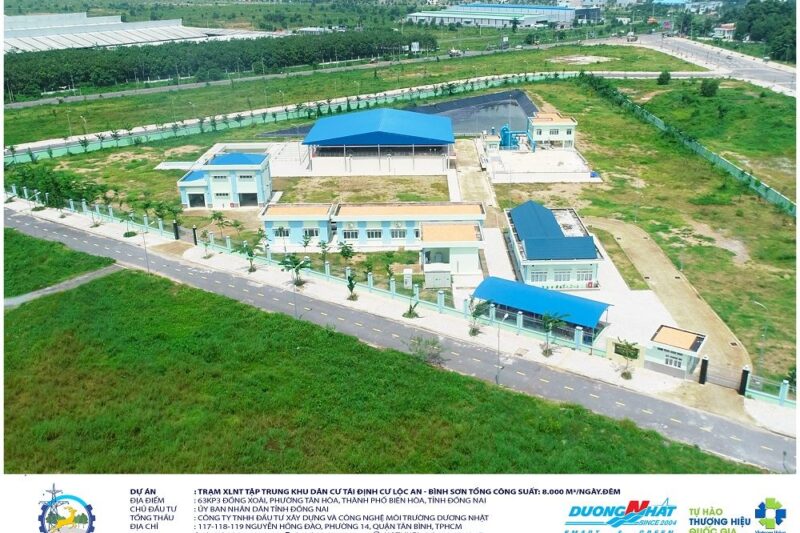 Trạm xử lý nước thải Khu dân cư Lộc An