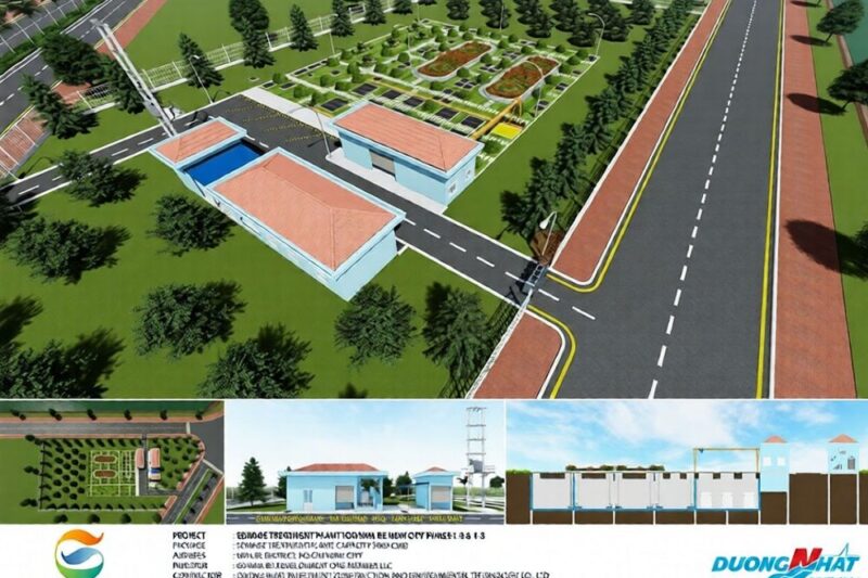 nhà máy xử lý nước thải gs nhà bè