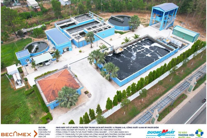 Nhà máy xử lý nước thải tập trung KCN Mỹ Phước 3 (trạm 3.4)