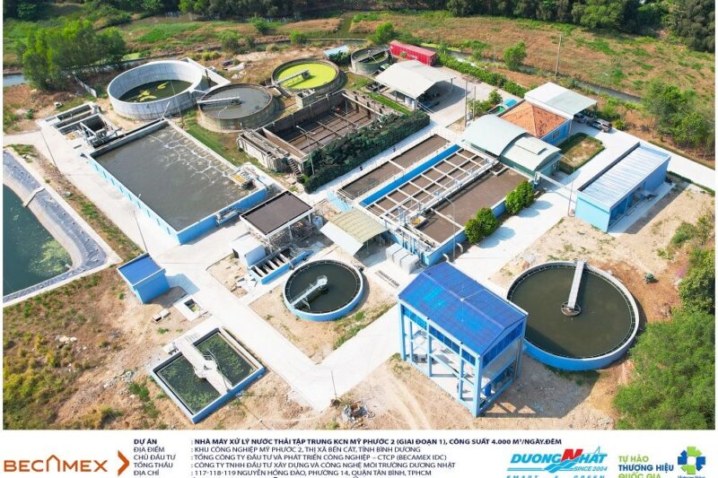 Nhà máy xử lý nước thải tập trung KCN Mỹ Phước 2 (giai đoạn 1)