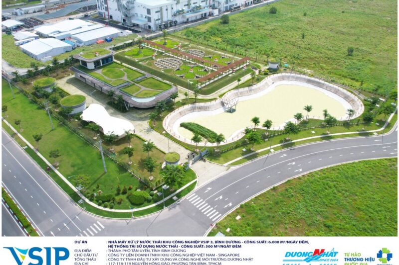 Wastewater reuse system for Vietnam Singapore III Industrial Park (VSIP III)