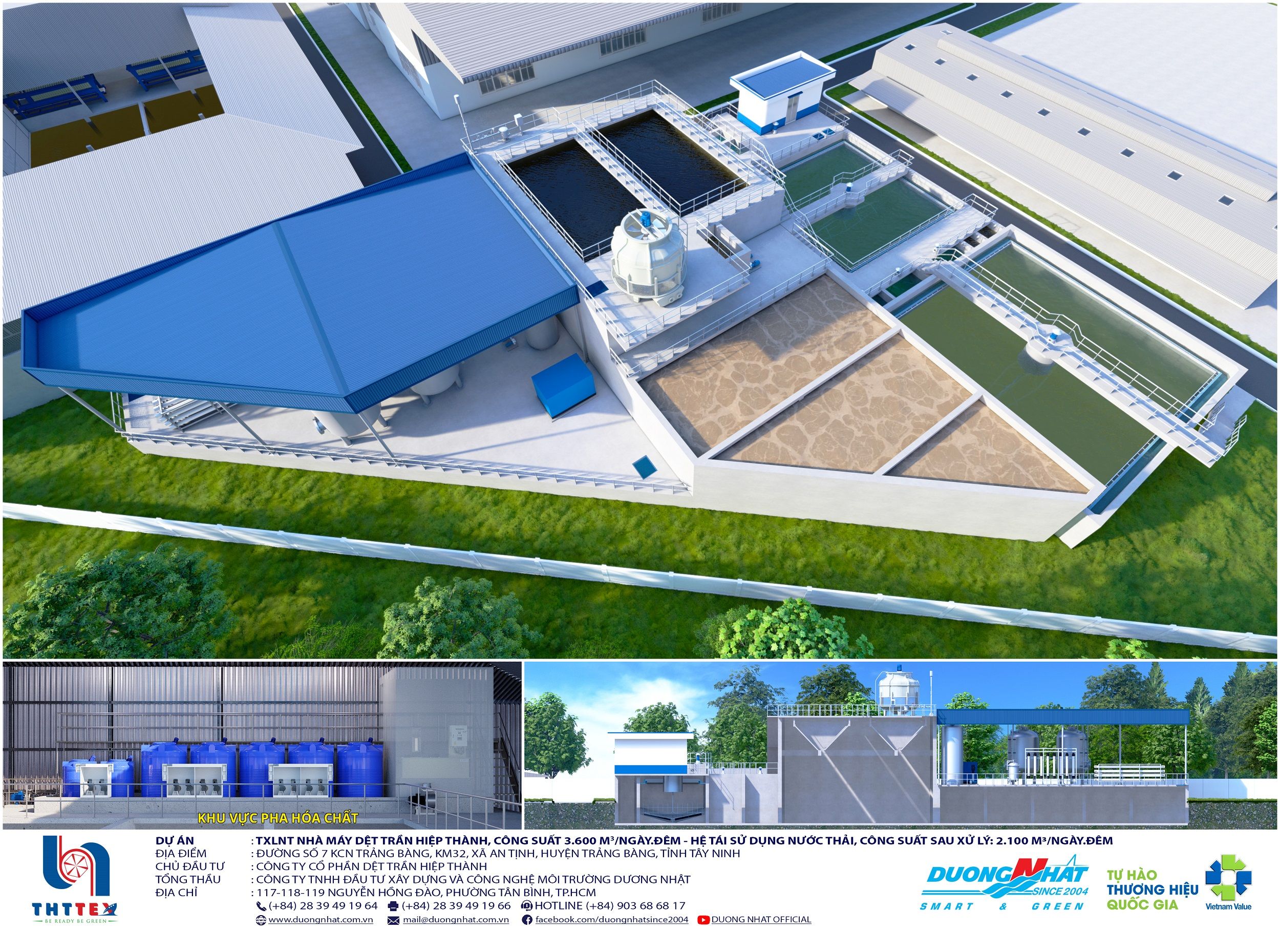 Tái dử dụng nước thải dệt trần hiệp thành