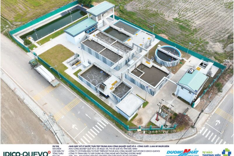 Xử lý nước thải KCN Quế Võ 2