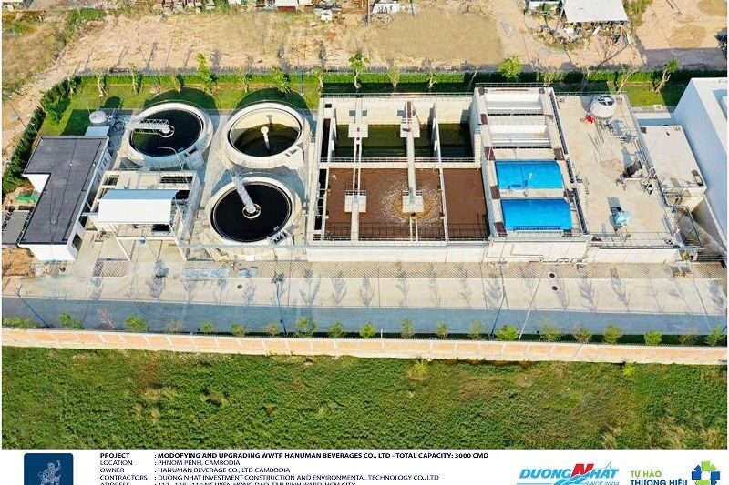 Nhà máy xử lý nước thải bia hanuman