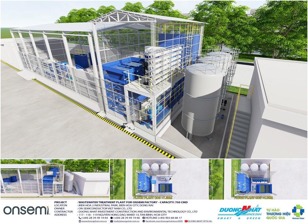 tai-su-dung-nuoc-thai-nha-may-Onsemi Hệ thống tái sử dụng nước thải Nhà máy Onsemi Đồng Nai