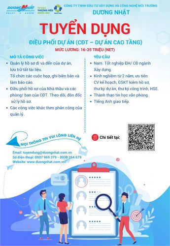 ĐIỀU PHỐI DỰ ÁN