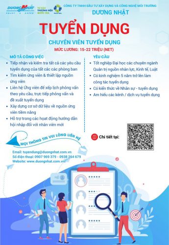 CHUYÊN VIÊN TUYỂN DỤNG