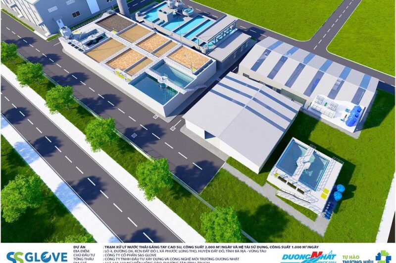 Trạm xử lý nước thải Nhà máy sản xuất găng tay S&S Glove