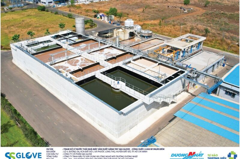 Trạm xử lý nước thải Nhà máy sản xuất găng tay S&S Glove