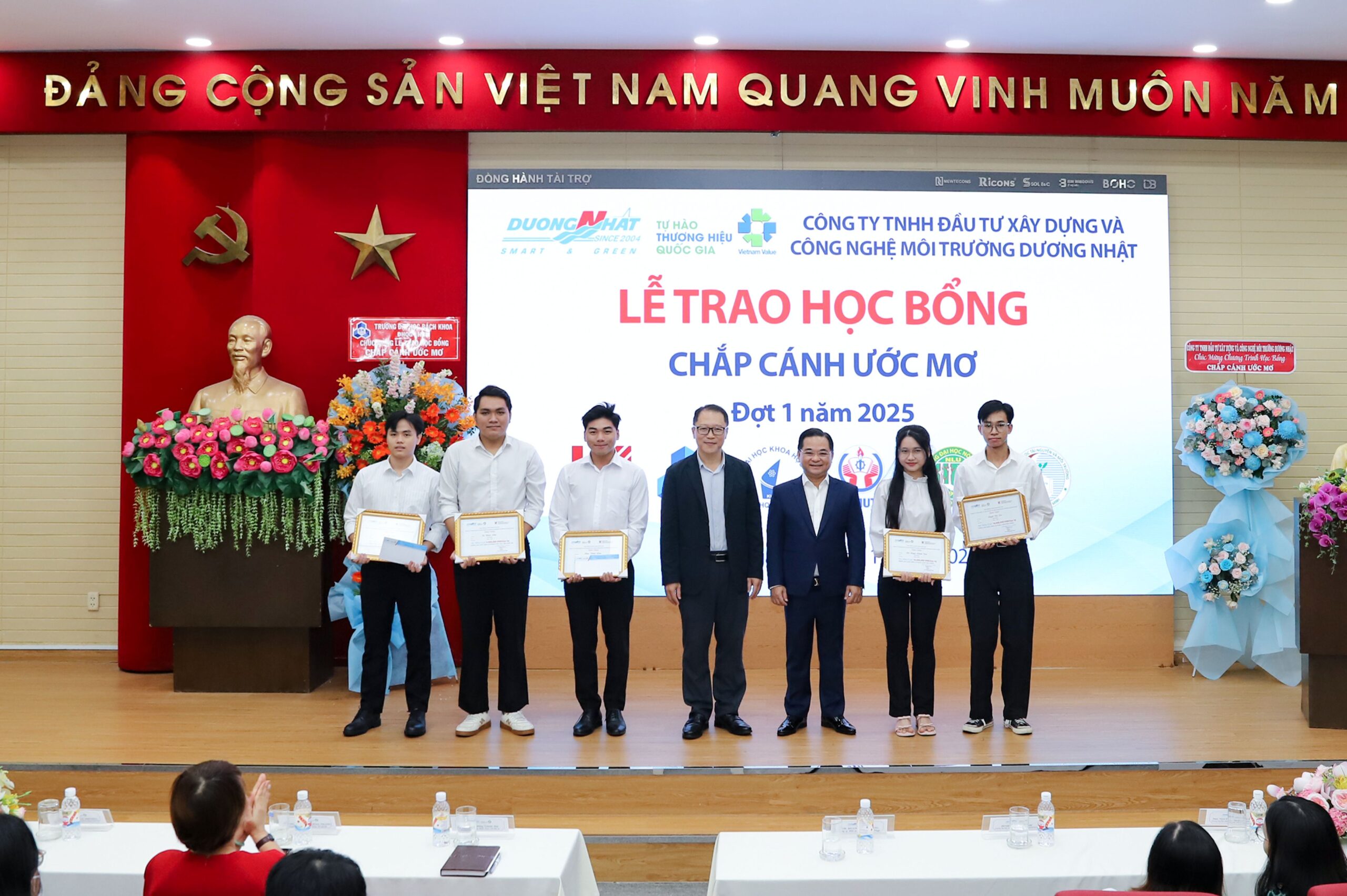 Học bổng chắp cánh ước mơ công ty Dương Nhật 2025 đợt 1