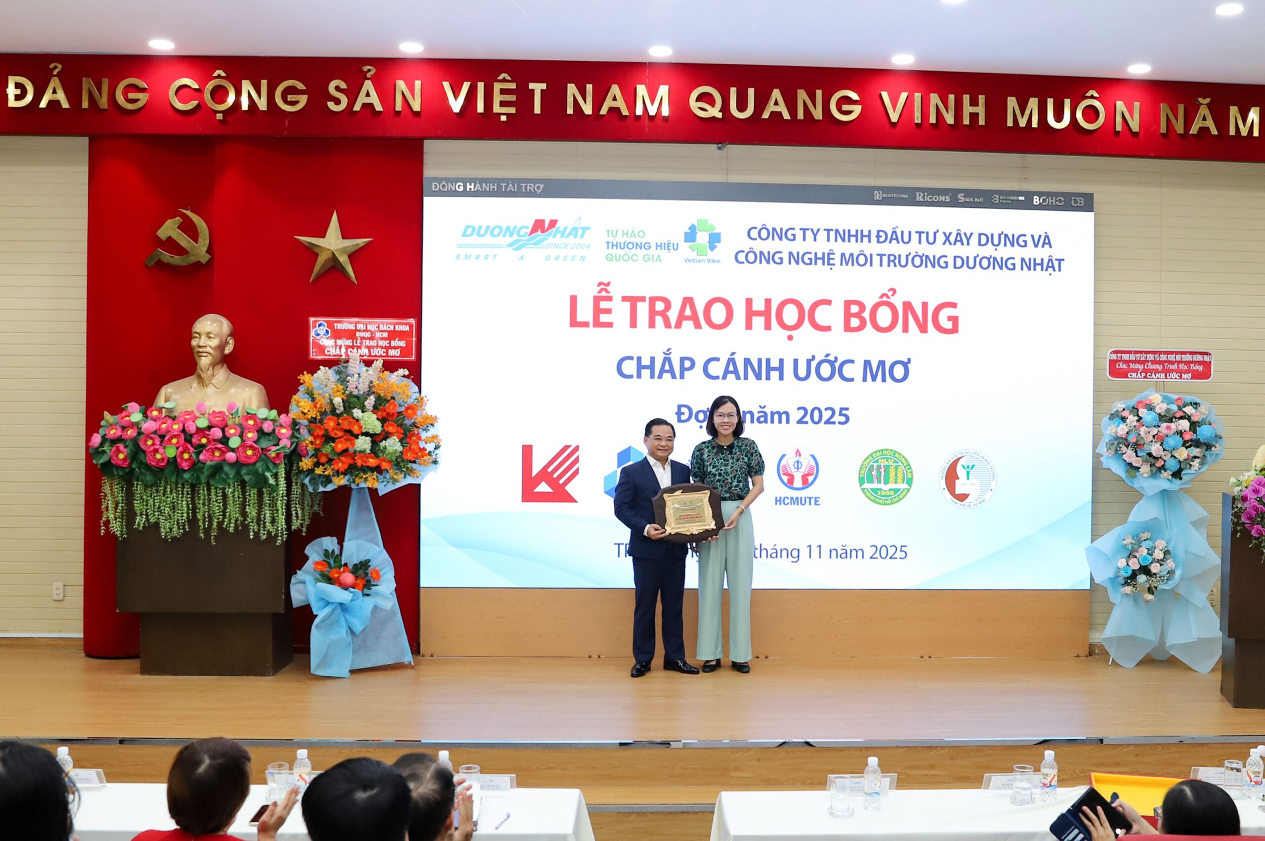 Học bổng chắp cánh ước mơ công ty Dương Nhật 2025 đợt 1