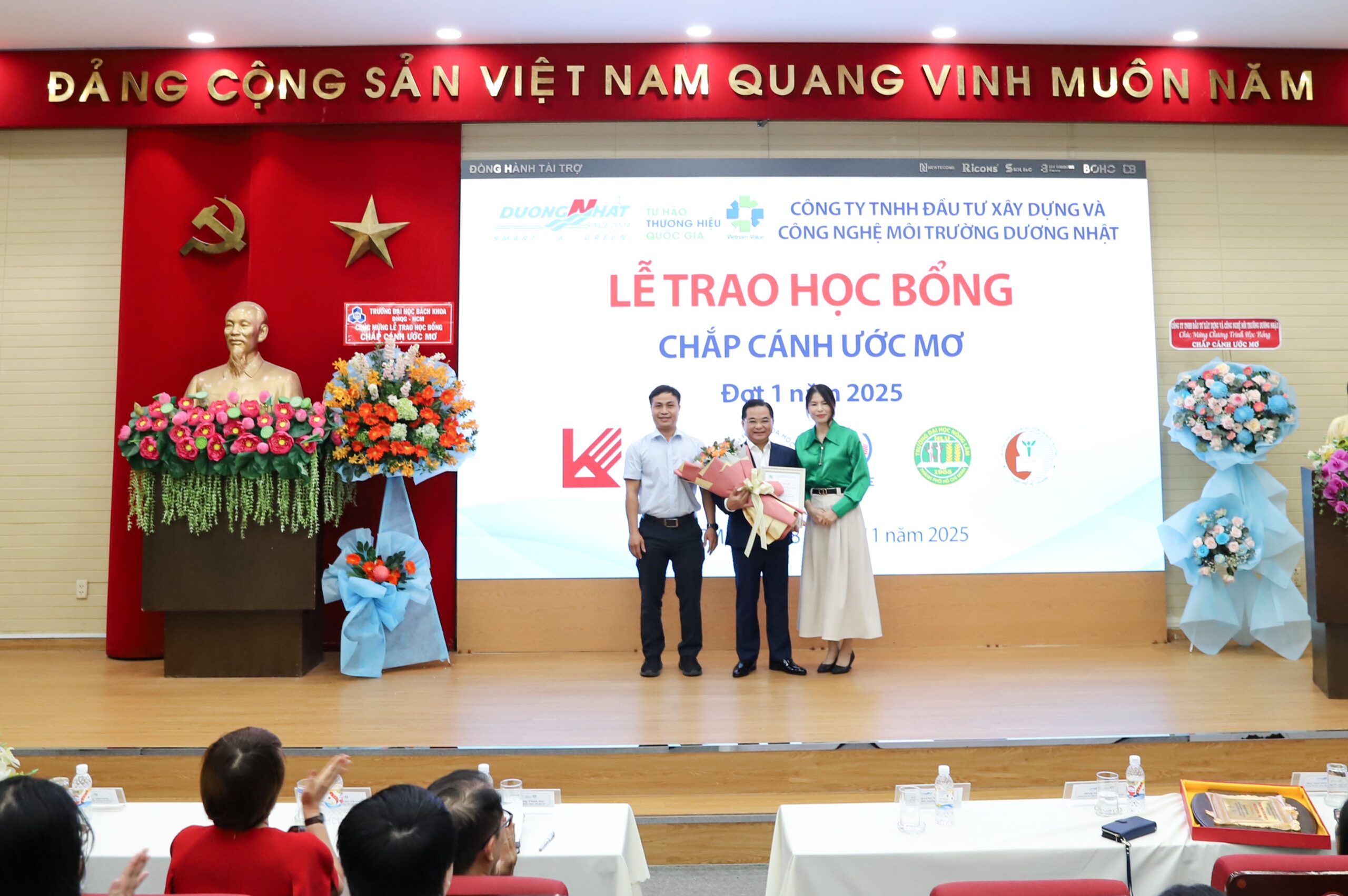 Học bổng chắp cánh ước mơ công ty Dương Nhật 2025 đợt 1