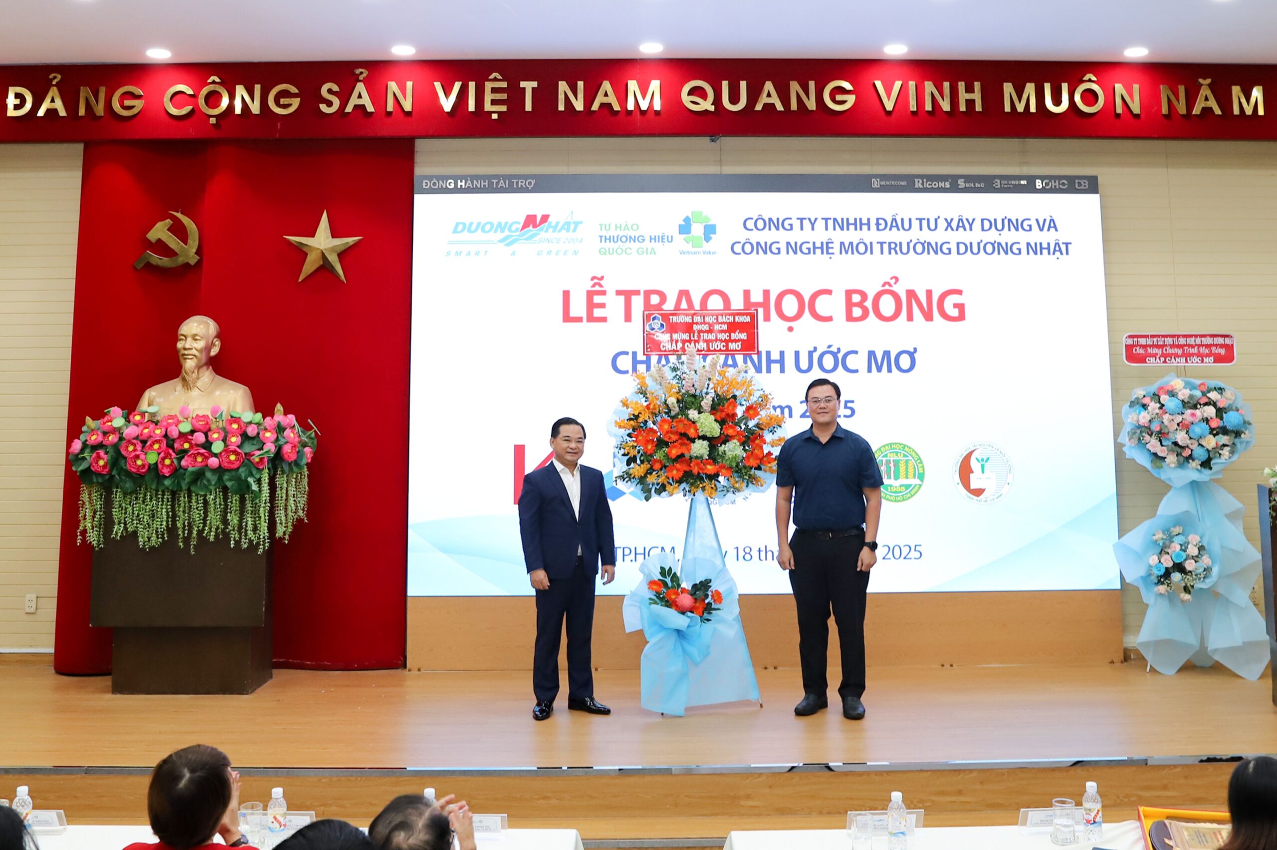 Học bổng chắp cánh ước mơ công ty Dương Nhật 2025 đợt 1