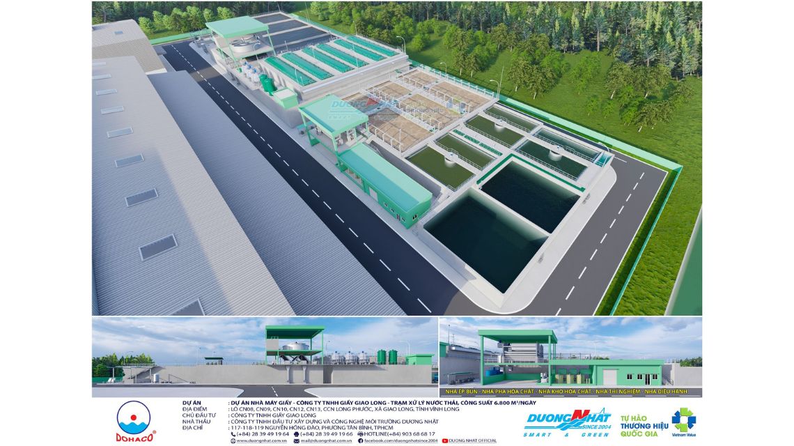 Wastewater Treatment Plant of Giao Long Paper Mill (Plant No. 3)