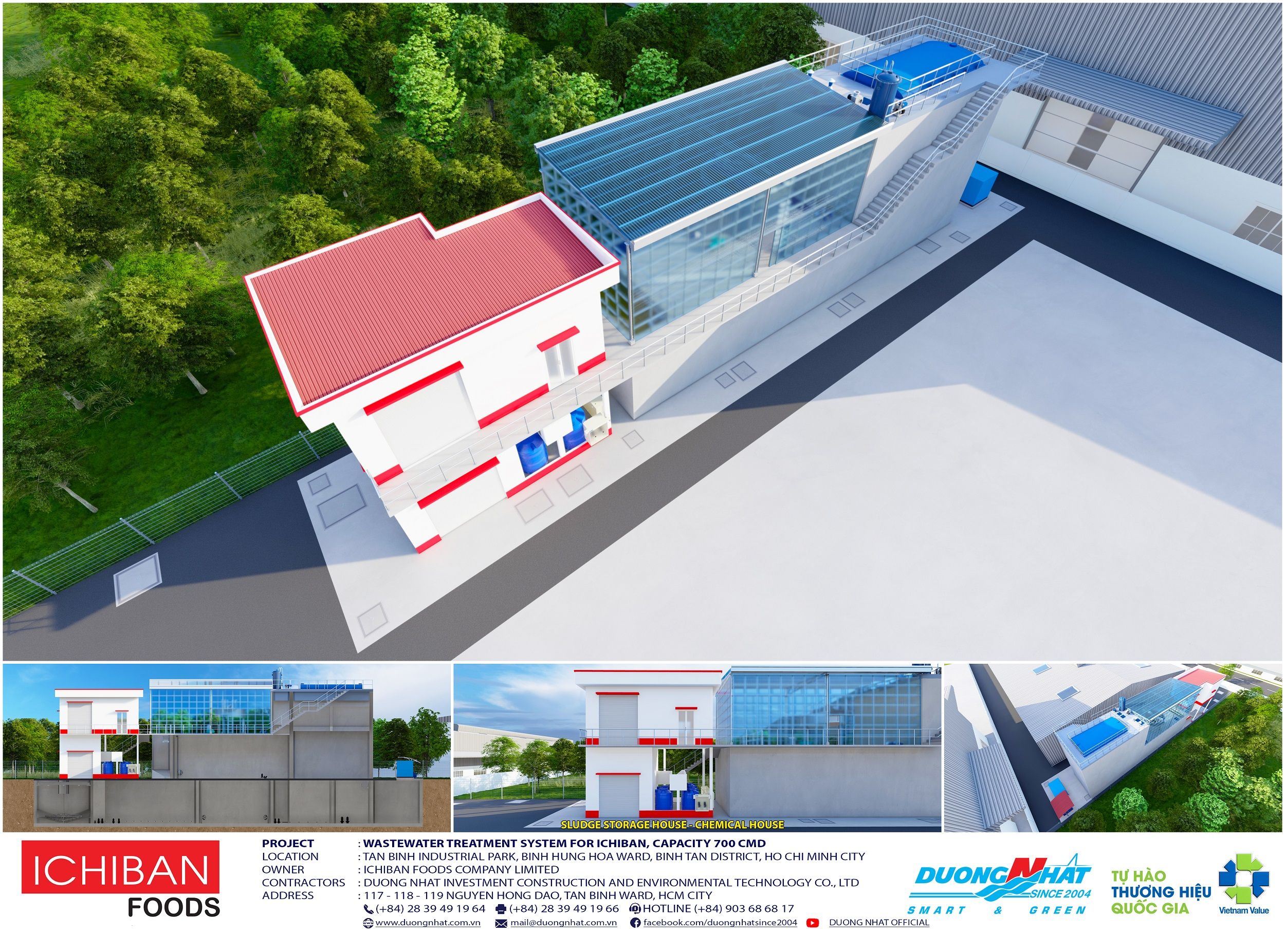 Trạm xử lý nước thải Nhà máy Ichiban