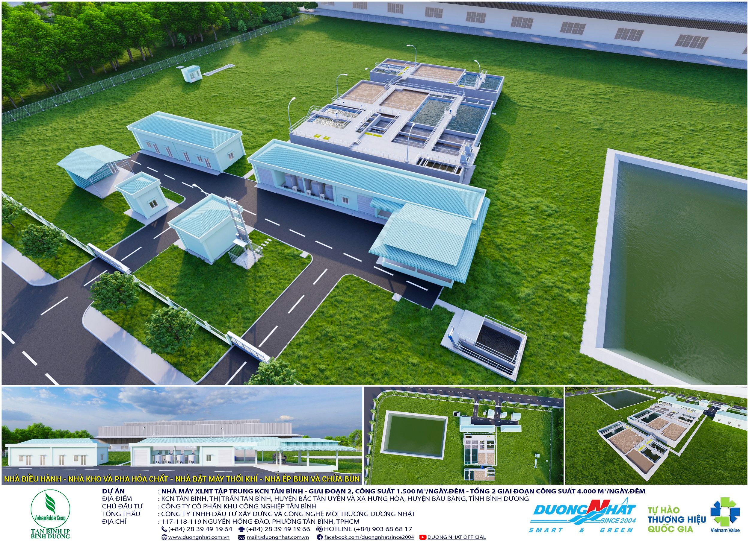 Nhà máy xử lý nước thải tập trung KCN Tân Bình