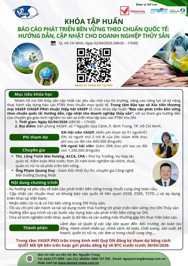 Dương Nhật đồng hành cùng vasep