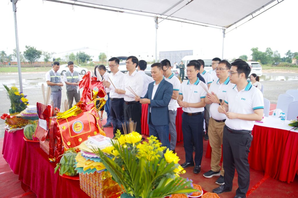 Lễ Động Thổ Nhà Máy Xử Lý Nước Thải Nomura