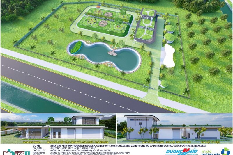 Nhà máy xử lý nước thải KCN Nomura