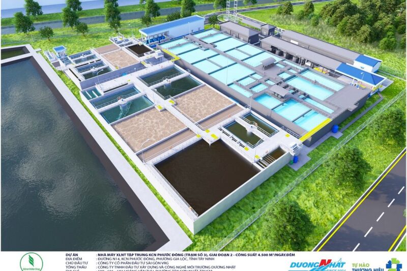 Nhà máy xử lý nước thải tập trung KCN Phước Đông – Bời Lời (Trạm số 3), Giai đoạn 2