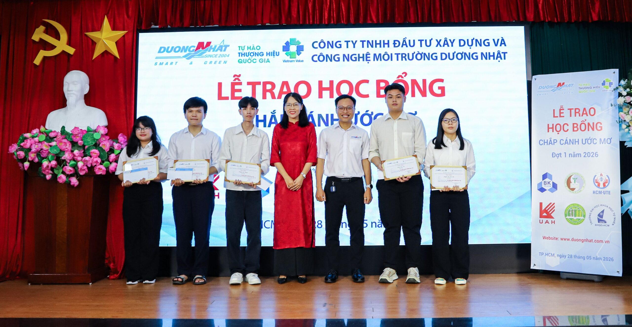 Học bổng chắp cánh ước mơ đợt 1 2026