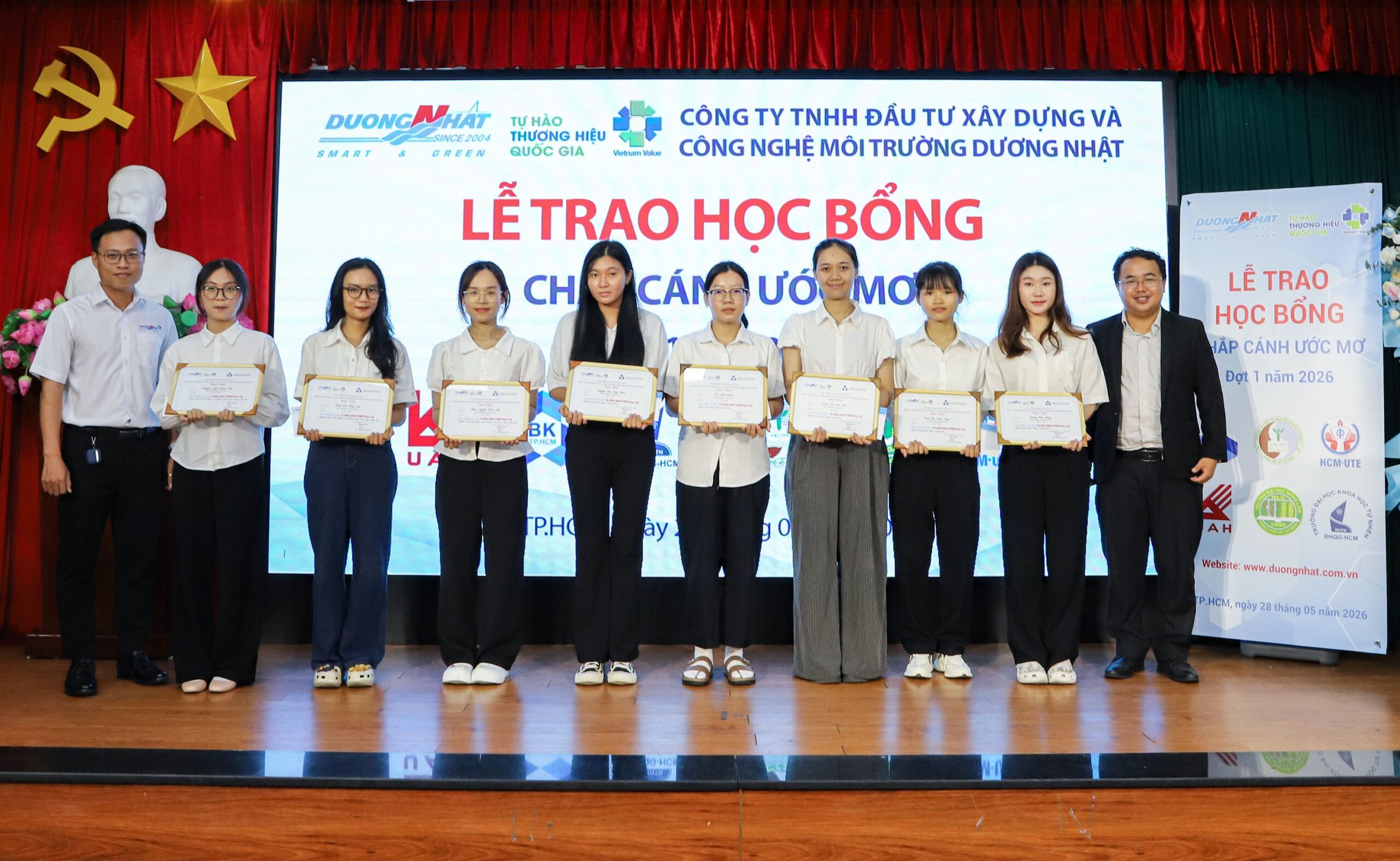 Học bổng chắp cánh ước mơ đợt 1 2026