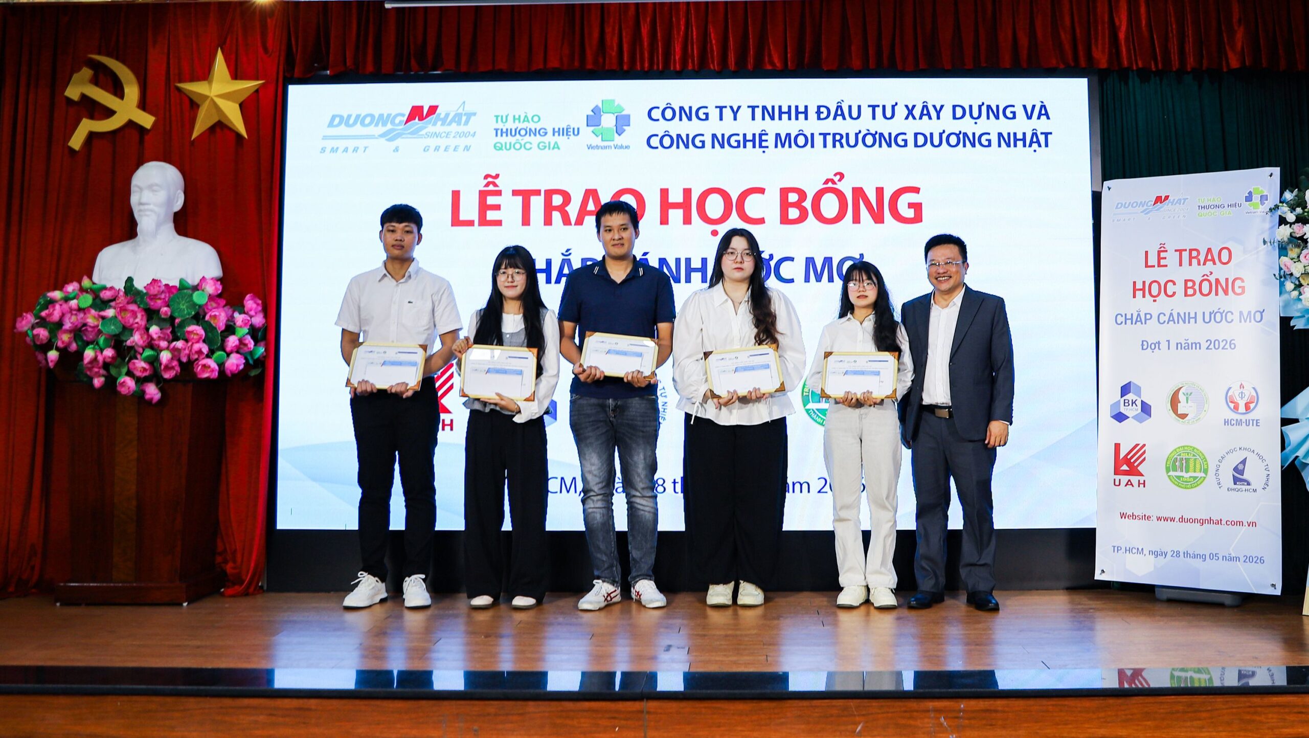 Học bổng chắp cánh ước mơ đợt 1 2026
