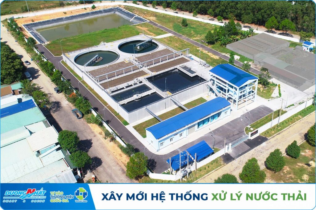 Xây mới hệ thống xử lý nước thải