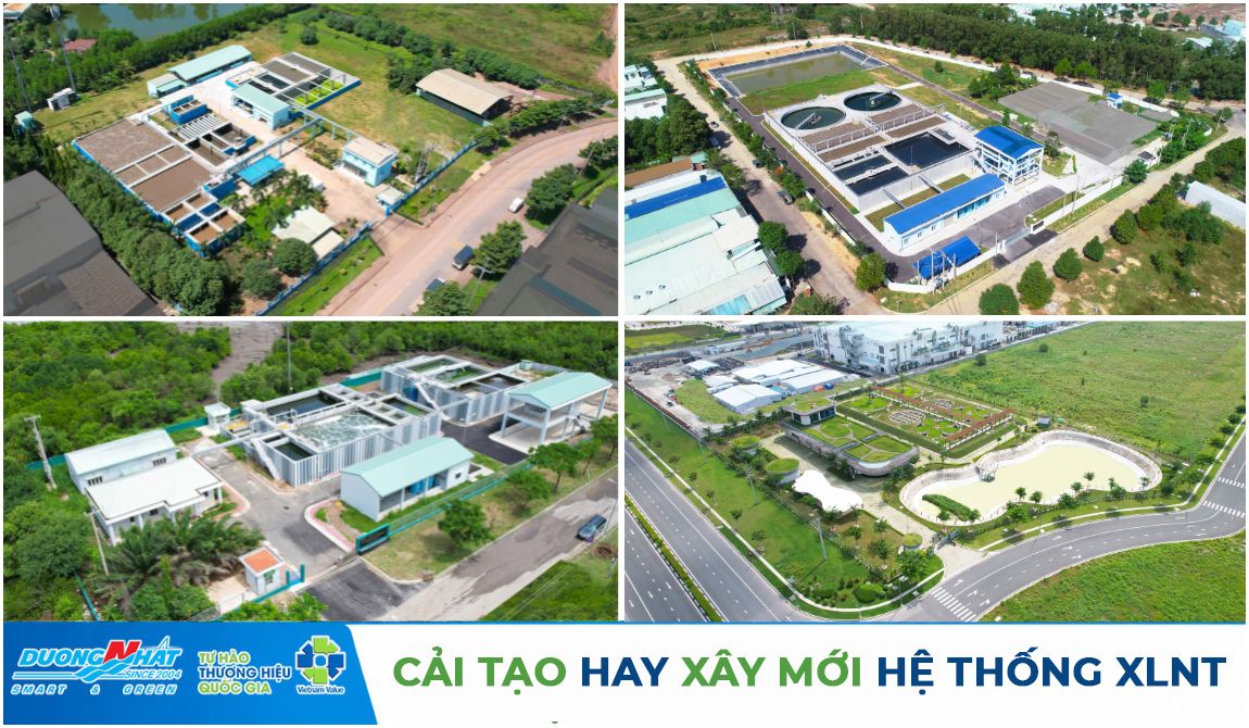 Cải tạo hay xây mới hệ thống xử lý nước thải