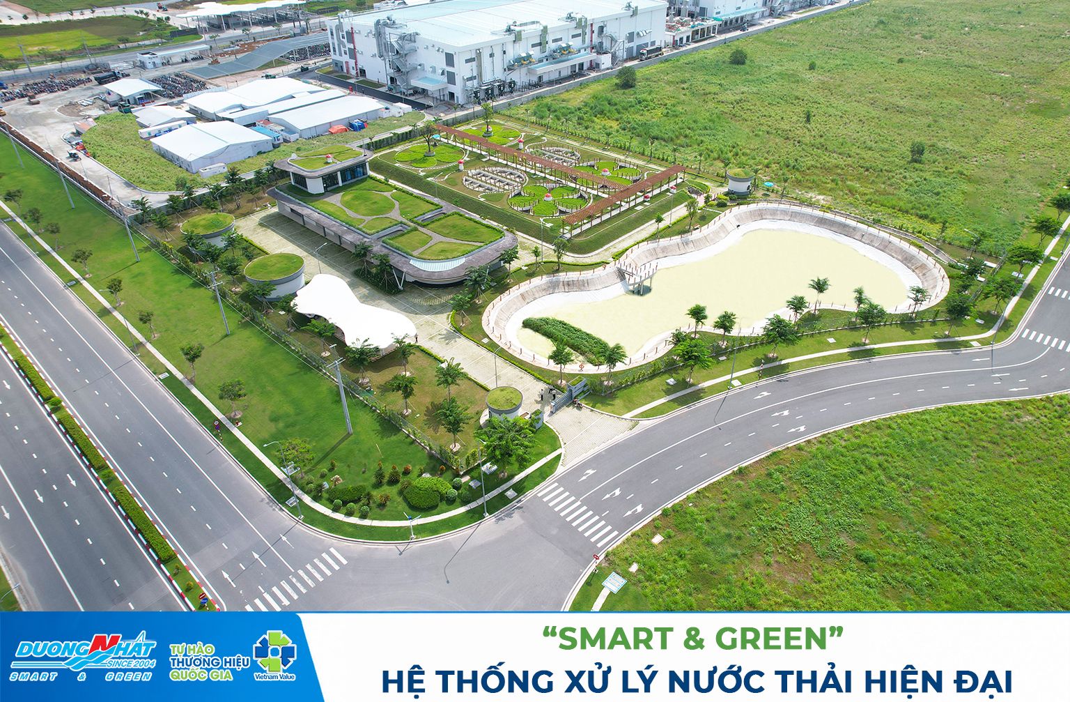 Nhà máy xử lý nước thải smart and green