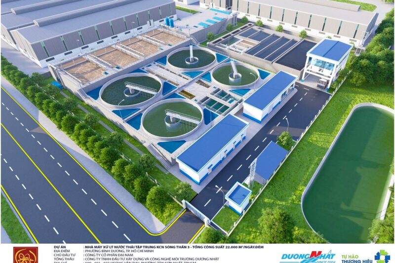 Nhà máy xử lý nước thải KCN Sóng Thần 3
