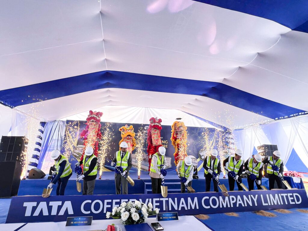 TaTa Coffee Khởi công mở rộng Nhà máy Giai đoạn 2