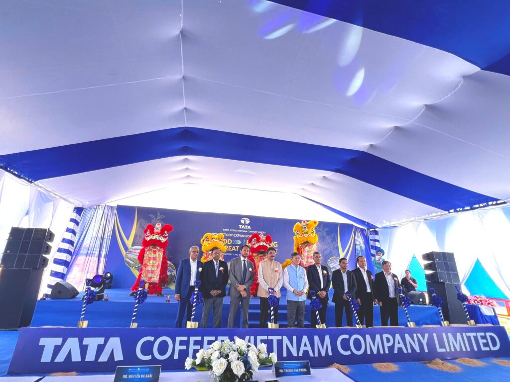 TaTa Coffee Khởi công mở rộng Nhà máy Giai đoạn 2