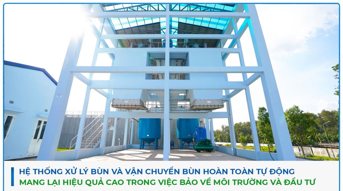 Xử lý bùn thải trong nhà máy xử lý nước thải