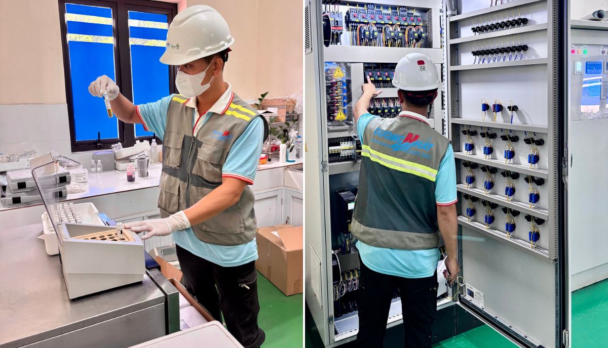 Xử lý nước thải KCN Yên Phong