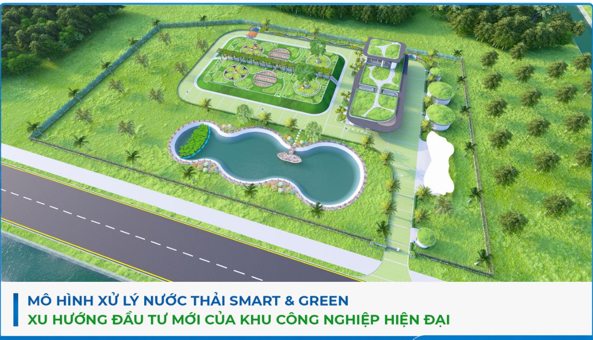 Mô hình xử lý nước thải Smart and Green