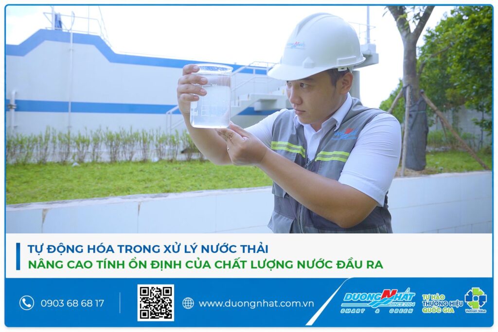 tự động hóa trong xử lý nước thải