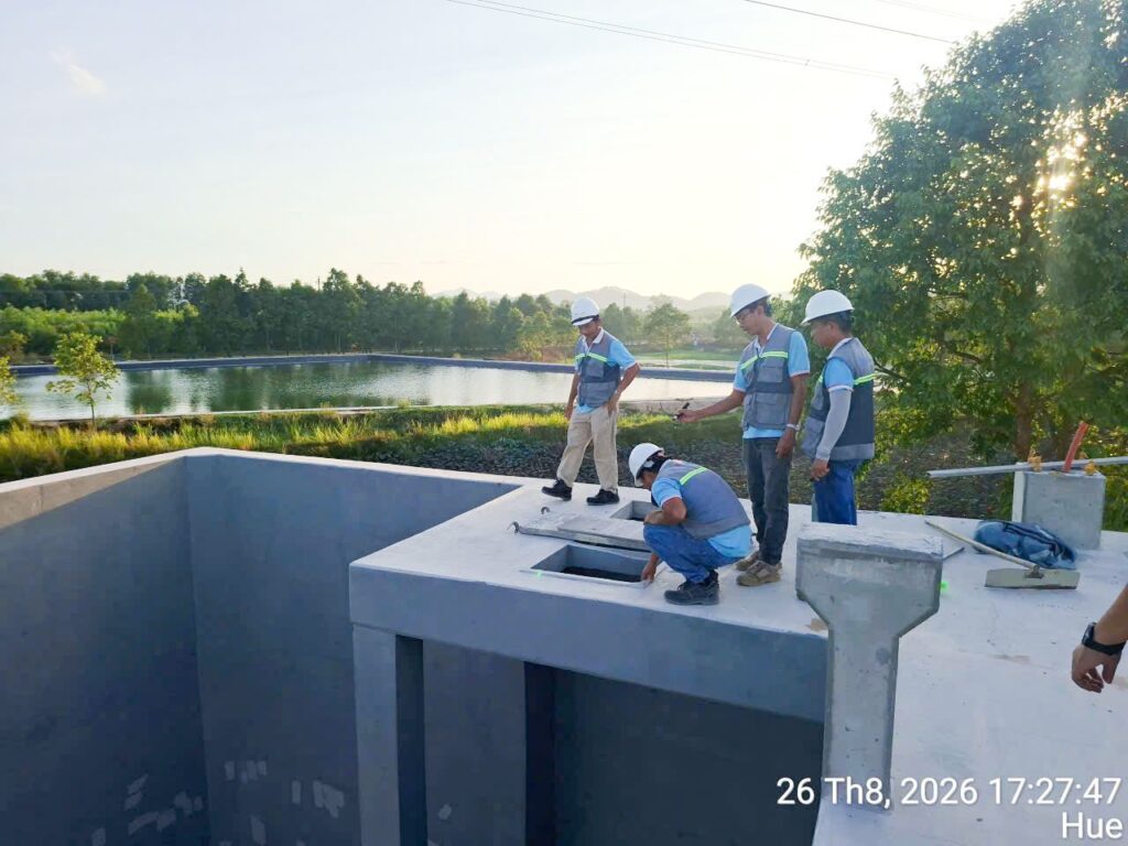 kiểm tra, nghiệm thu nội bộ phần xây dựng