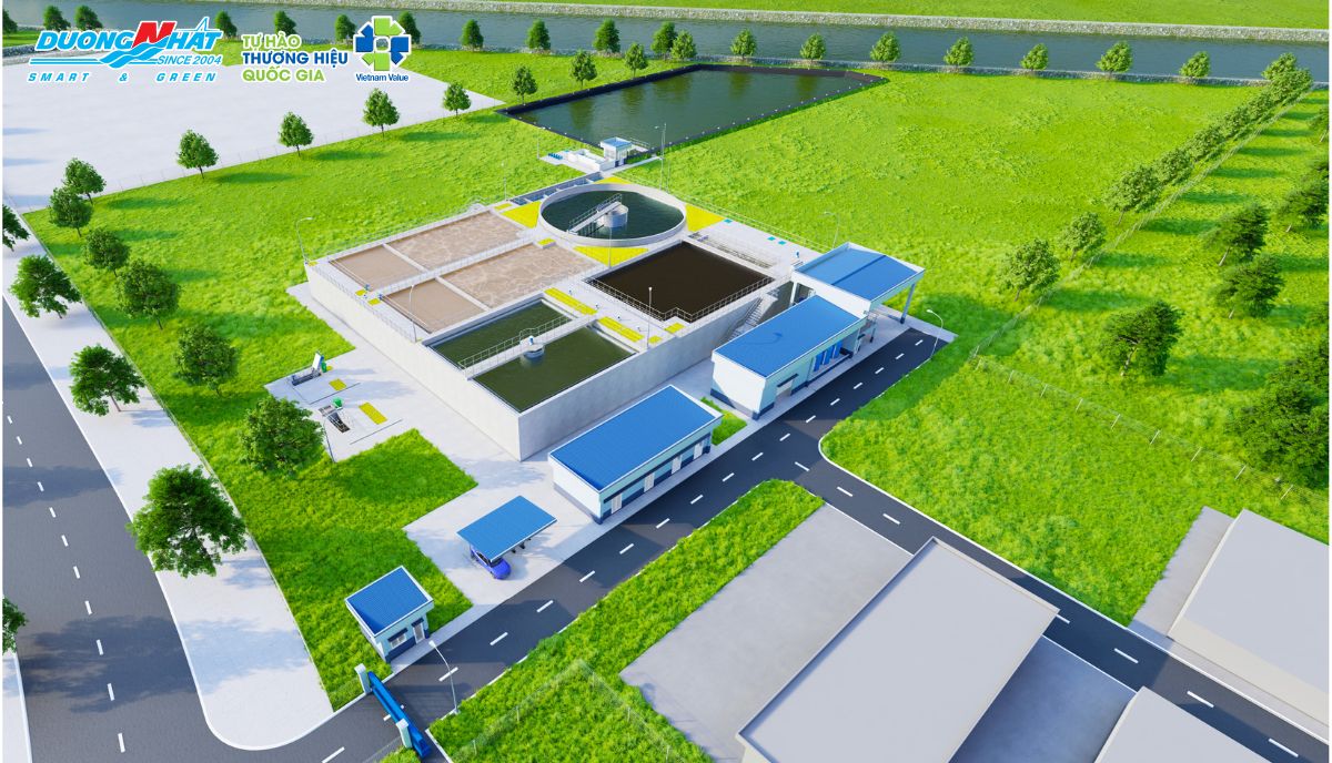 Nhà máy xử lý nước thải tập trung Khu công nghiệp DEEP C2A