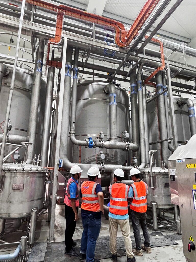 Hệ thống xử lý nước cấp phục vụ sản xuất bia tại Nhà máy Bia Carlsberg Huế